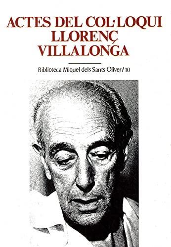 9788484150572: Actes del Colloqui Lloren Villalonga