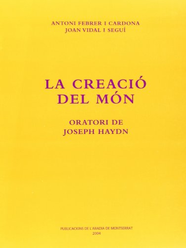 La creació del món. Oratori de Joseph Haydn