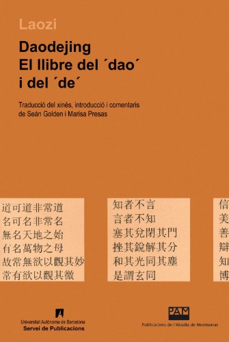 Imagen de archivo de DAODEJING. EL LLIBRE DEL `DAOI DEL `DE a la venta por Librerias Prometeo y Proteo