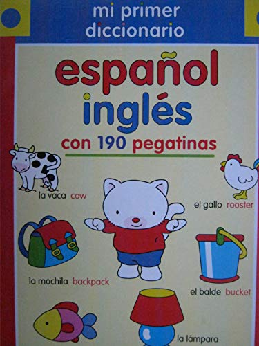 Beispielbild für Mi Primer Diccionario: Espanol Ingles con 190 pegatinas (Spanish) zum Verkauf von SecondSale