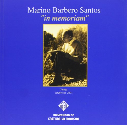 Stock image for MARINO BARBERO SANTOS. IN MEMORIAM. for sale by Zilis Select Books
