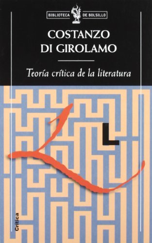 Beispielbild fr TEORA CRTICA DE LA LITERATURA zum Verkauf von KALAMO LIBROS, S.L.