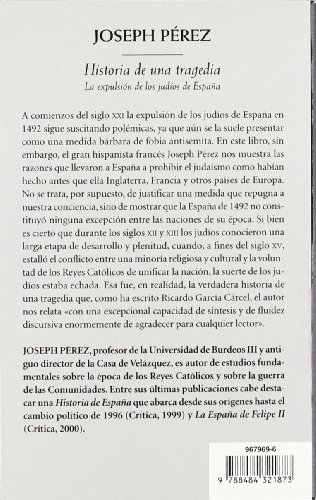 9788484321873: Historia De Una Tragedia. La Expulsion De Los Judios De Espana