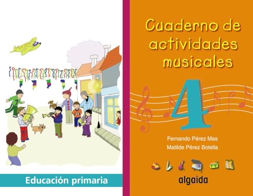 9788484334392: Cuaderno de actividades musicales 4