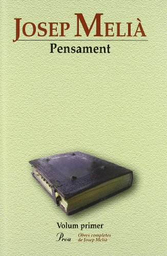 Stock image for PENSAMENT. VOLUM PRIMER for sale by Zilis Select Books