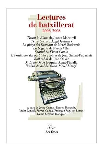 Imagen de archivo de Lectures de batxillerat 2006-2008 a la venta por Iridium_Books