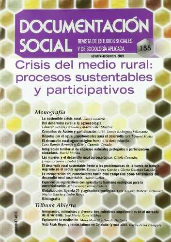 Imagen de archivo de Crisis del medio rural: procesos sustentables y participativos a la venta por LibroUsado | TikBooks