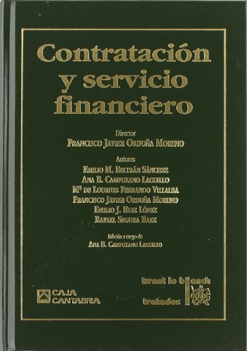 Beispielbild fr CONTRATACION Y SERVICIO FINANCIERO. zum Verkauf von Iridium_Books
