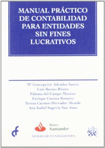 Imagen de archivo de Manual prctico de contabilidad para M Concepcin Adrados Sastre; Lu a la venta por Iridium_Books