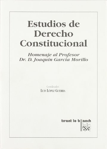 9788484423607: Estudios de derecho constitucional