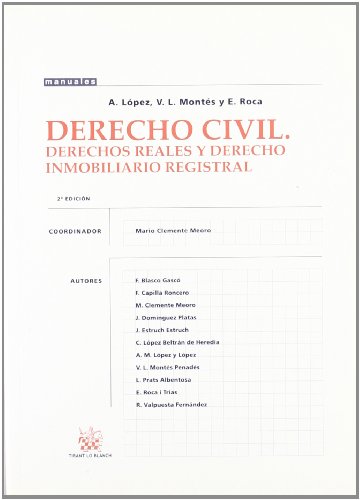 Beispielbild fr Derecho Civil. Derechos Reales y Derecho Inmobiliario Regsistral zum Verkauf von Iridium_Books