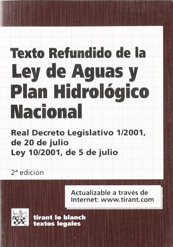Beispielbild fr Texto Refundido de la Ley de Aguas y Plan Hidrlogico Nacional zum Verkauf von Hamelyn