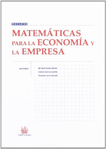 Imagen de archivo de Matemticas para la economa y la empresa. a la venta por Iridium_Books