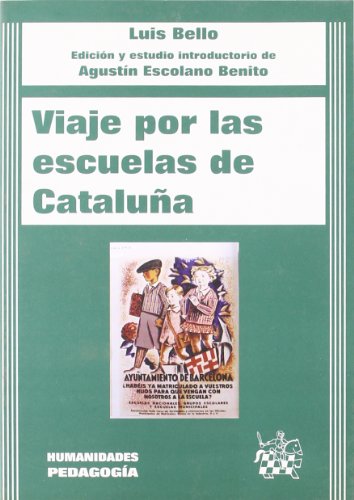 Stock image for Viaje por las escuelas de Catalua for sale by medimops