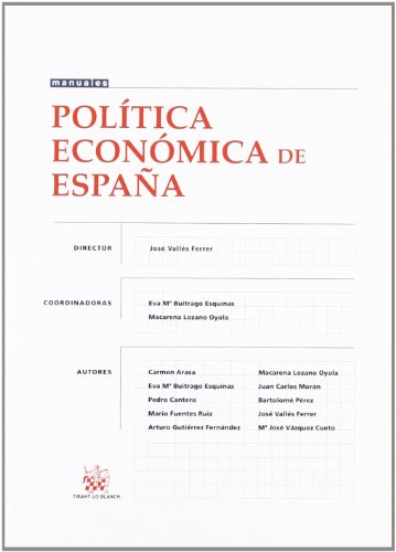 Stock image for Politica Econmica de Espaa for sale by Hamelyn