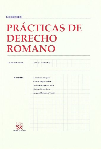 9788484426059: Prcticas de Derecho Romano