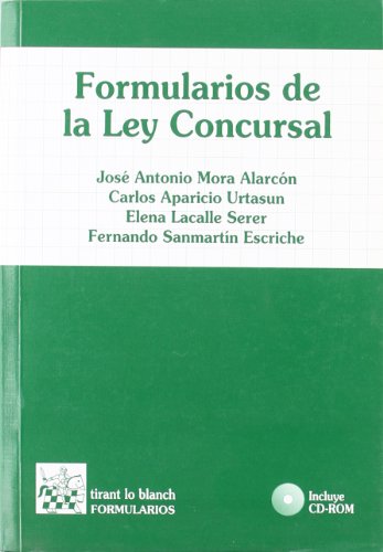 Stock image for Formularios de la Ley Concursal for sale by Hamelyn