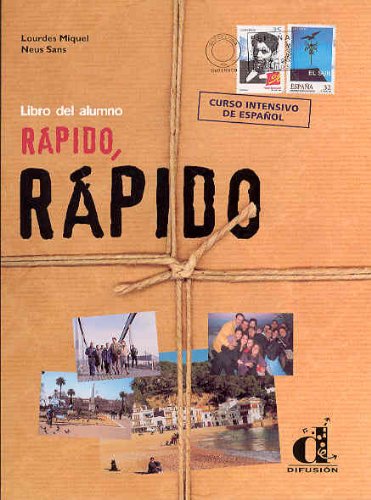 Beispielbild fr RAPIDO RAPIDO LIBRO DEL ALUMNO (RENVOI SUR S396362) (0): Curso intensivo de español zum Verkauf von WorldofBooks