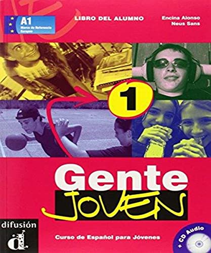 Stock image for Gente Joven 1 Libro del alumno + CD (ELE NIVEAU SCOLAIRE TVA 5,5%) (Spanish Edition) for sale by The Book Spot