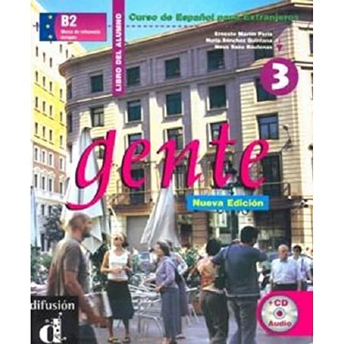 Stock image for Gente 3, libro del alumno + CD (Spanish Edition) for sale by Better World Books Ltd