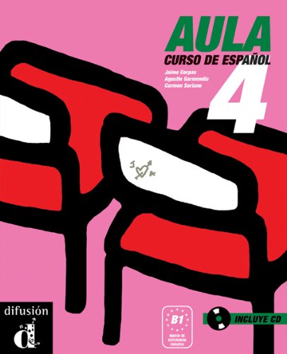 9788484432579: Aula 4 Libro del alumno + CD (Spanish Edition)