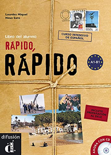 Imagen de archivo de R�pido, r�pido. Libro del alumno + CD + DELE a la venta por Textbooks_Source