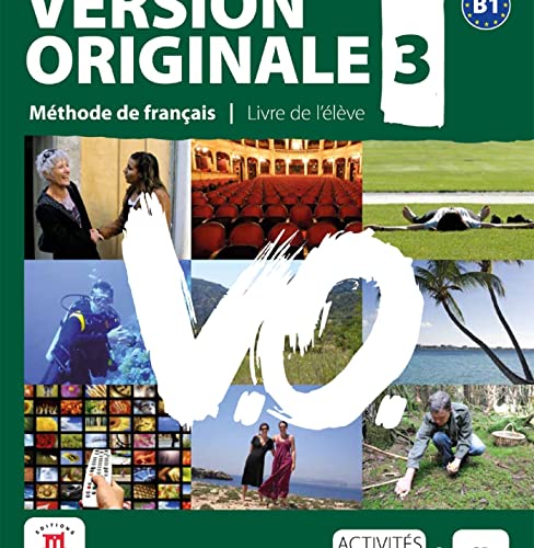 Stock image for Version Originale 3 Livre de l  l ve + CD + DVD: Version Originale 3 Livre de l  l ve + CD + DVD for sale by HPB-Red