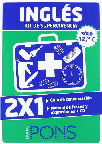 Ingles. Kit de superviviencia. Incluye 2 libros+ 1 Cd