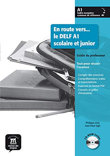 Stock image for EN ROUTE VERS.LE DELF A1 SCOLAIRE ET JUNIOR - PROFESOR + A for sale by Libros nicos