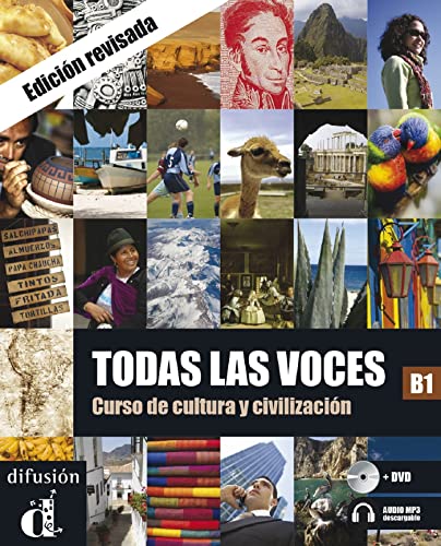 TODAS LAS VOCES (NUEVA EDICIÓN) - LIBRO DEL ALUMNO + CD + DVD NIVEL B1