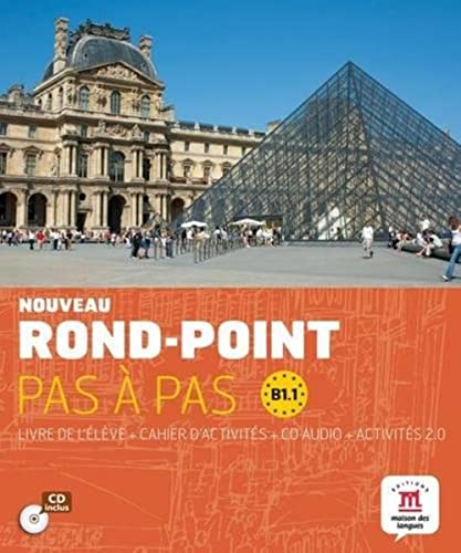 Imagen de archivo de Nouveau Rond-Point Pas ? Pas Livre de l??leve+ Cahier d'exercises + CD: Nouveau Rond-Point Pas ? Pas Livre de l??leve+ Cahier d'exercises + CD (FLE NIVEAU ADULTE TVA 5,5%) (French Edition) a la venta por SecondSale