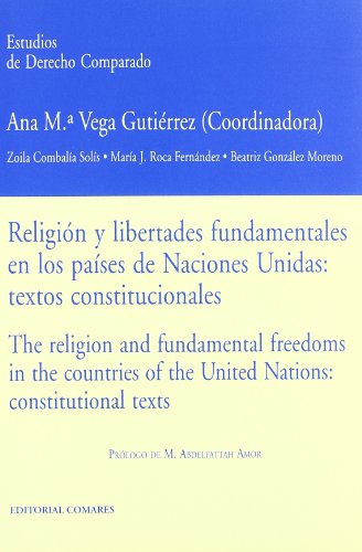 Stock image for Religin y libertades fundamentales en los pases de Naciones Unidas for sale by Iridium_Books