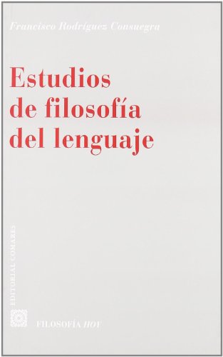 Beispielbild fr Estudios de filosof�a del lenguaje (R) (2002) zum Verkauf von Wonder Book
