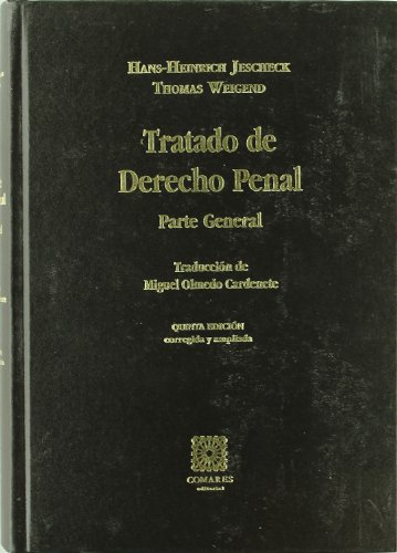 9788484446415: TRATADO DERECHO PENAL-PARTE GRAL-5 EDIC (SIN COLECCION)