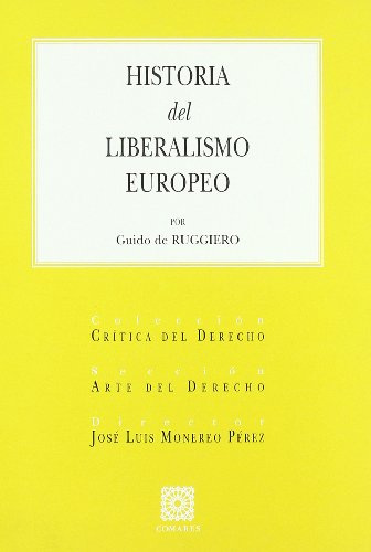 Beispielbild fr Historia del liberalismo europeo zum Verkauf von Iridium_Books
