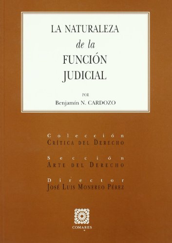 Imagen de archivo de La naturaleza de la funcin judicial a la venta por MARCIAL PONS LIBRERO