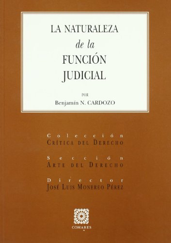 Stock image for La naturaleza de la funcin judicial for sale by MARCIAL PONS LIBRERO