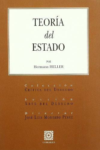 9788484448365: TEORIA DEL ESTADO POR HERMANN HELLER.