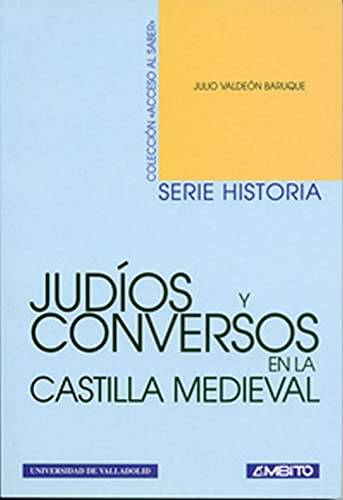 9788484480433: JUDOS Y CONVERSOS EN LA CASTILLA MEDIEVAL