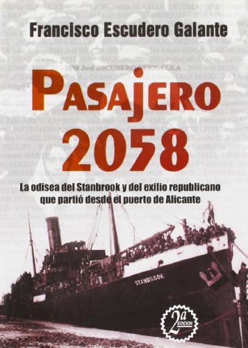 Imagen de archivo de Pasajero 2058 a la venta por medimops