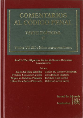 Imagen de archivo de Comentarios Al Codigo Penal (Tratados y Comentarios) (Spanish Edition) a la venta por Iridium_Books