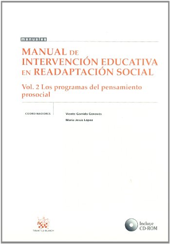 Imagen de archivo de MANUAL DE INTERVENCION EDUCATIVA EN READAPTACION SOCIAL. a la venta por Iridium_Books