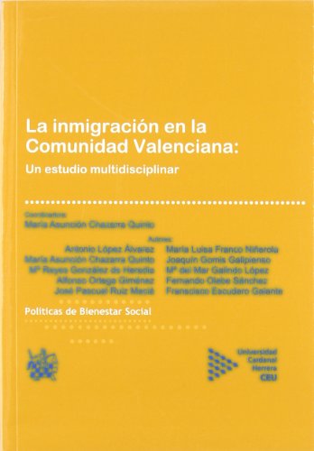 Imagen de archivo de LA INMIGRACIN EN LA COMUNIDAD VALENCIANA . UN ESTUDIO MULTIDISCIPLINAR a la venta por Zilis Select Books