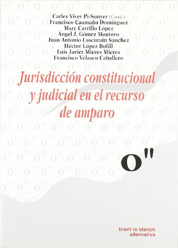 Stock image for Jurisdicci?n Constitucional y Judicial en el Recurso de Amparo for sale by Iridium_Books