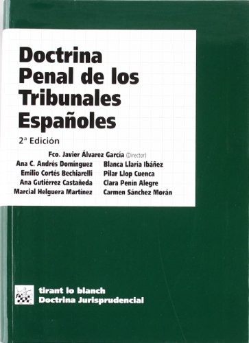 Imagen de archivo de Doctrina Penal de los Tribunales Espa?oles a la venta por Iridium_Books