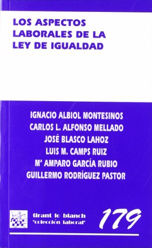Stock image for Los aspectos laborales de la ley de iIgnacio Albiol Montesinos/Carlos for sale by Iridium_Books