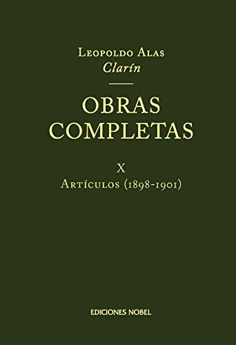 Imagen de archivo de Obras completas de Clar?n X a la venta por Iridium_Books