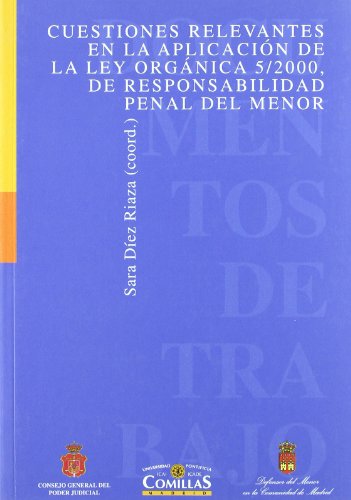 9788484681304: Cuestiones relevantes en la aplicacin de la Ley Orgnica 5/2000, de responsabilidad penal del menor: 53 (Documentos de Trabajo)