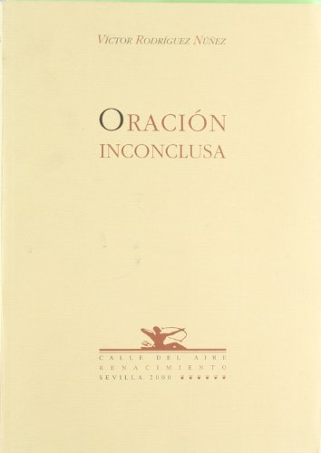 Imagen de archivo de ORACION INCONCLUSA a la venta por KALAMO LIBROS, S.L.