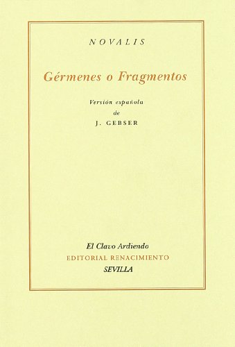 Imagen de archivo de GERMENES O FRAGMENTOS a la venta por Librerias Prometeo y Proteo